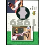 Tom Glavine Card 2002 UD Authentics Reverse Negative Jerseys #RTG