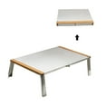 thumbnail image 2 of table Pliante avec Sac de Transport table en Acier Inoxydable Convenant au barbecue au camping en Plein Air, 2 of 8
