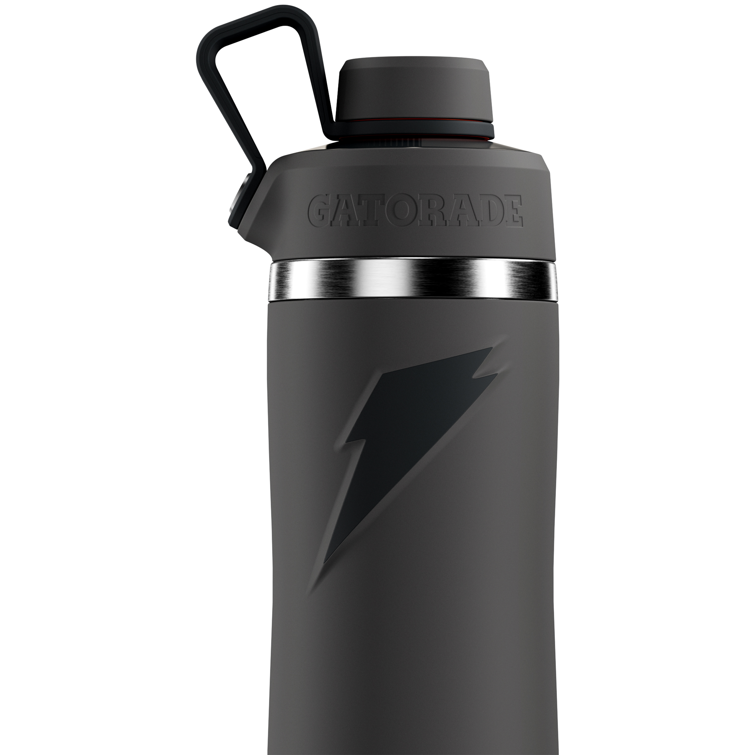 Gatorade Overtime 22oz Stainless Steel Water Bottle, Gray photo 2