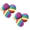 thumbnail image 1 of SBYOJLPB 6PCS Knitted Hacky Sack Sports Sandbag, 1 of 5