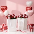 thumbnail image 5 of ANHXN  Flower Bouquet Bags with Ribbon Handles Large Paper Bouquets Gift Bags Florist Packaging for Wedding Mother's Day Birthday, 5 of 7