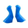 thumbnail image 3 of Lipstore 2 Pieces Bike Brake Levers Hoods Protector Anti Slip Bike Brake Handle Cover Blue, 3 of 8