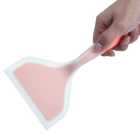 

Silicone Spatula High Flexibility Non-slip Handle Non-Stick Super Heat- Silicone Spatula Set Easy To Clean For Steak For Pan For Tamagoyaki Green Orange Sky Blue+Pink