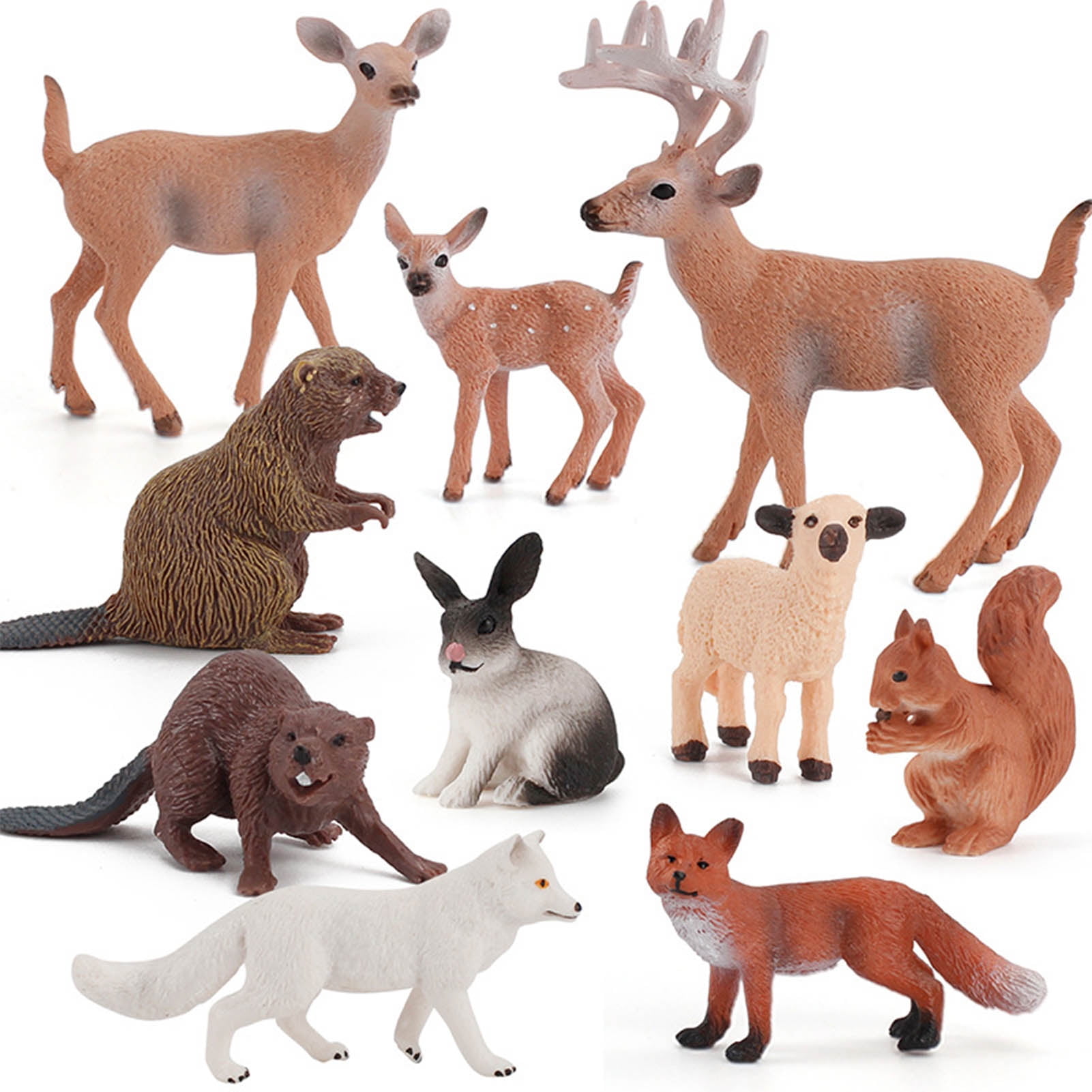entiwalm Animal Figure Toys Realistic Animal Figurines Toys Gift for