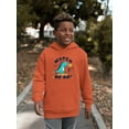 thumbnail image 2 of Watch Me Go Dino W Scooter Hoodie Juniors -Image by Shutterstock,  Medium, 2 of 4