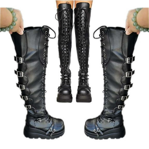 Summer Saving Clearance AXXD Wedges Mid Mid-Calf Boots,Work Ankle-High Women Shoes Ankle Boots Winter Couples Thigh High Boots Daily Boots For Reduced Price