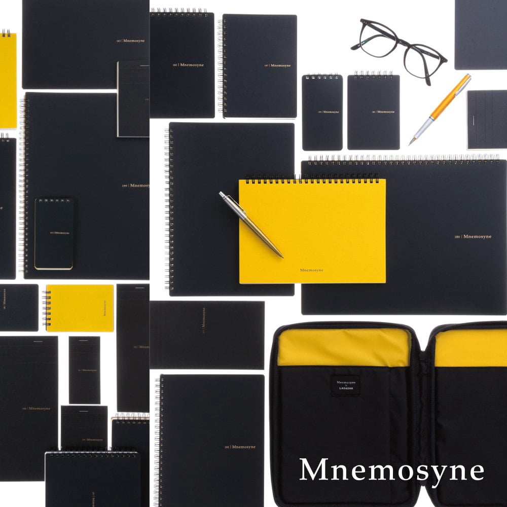 B7 Memo Mnemosyne 5mm Ruled 50 Sheets 10 Pack