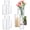 8 Pack(4,6,8,10 Inch ), variant on 24 Pack Thick Glcylinder Vases 4 6 9 12 Inch Tallr Flower Vase Hurricane Floating Candle Holder For Table Centerpiece Wedding Home Decor