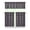 Space01, variant on Beach Themed Kitchen Curtains 3-Piece Set with Valance, Seahorse & Coral Print, Semi-Sheer Nautical Window Panels for Farmhouse or Cottage