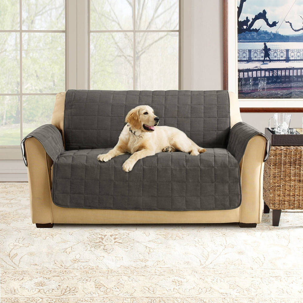 Sure Fit Ultimate Waterproof Quilted Pet Loveseat Cover - Walmart.com