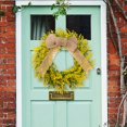 thumbnail image 3 of Artificial Wreath 35cm Decorative Leaves Wreath for Porch Celebration Window, 3 of 5