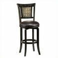 thumbnail image 1 of Hillsdale Tabouret de Bar Pivotant de 30.5" en Noir, 1 of 1