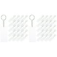 thumbnail image 3 of 2 Sets of Multi-function Acrylic Blanks Decorative Blank Keychains DIY Acrylic Blank Keychains, 3 of 8