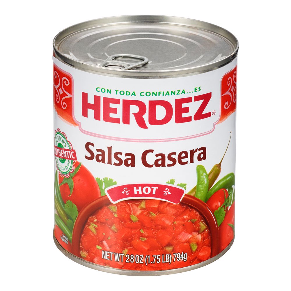 HERDEZ Salsa Casera Hot, 24 oz