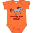 thumbnail image 3 of Inktastic Born to Run Wild- Galloping Horse Boys or Girls Baby Bodysuit, 3 of 5