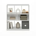 thumbnail image 6 of Furinno DALY 8-Cube Horizontal Bookcase in Bookshelf in Storage Organizer White, 6 of 6