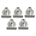 thumbnail image 3 of Round Magnet Clip, 5Pcs Magnetic Clips Powerful Magnetic Clip  For Industrial Supplies Silver, 3 of 8