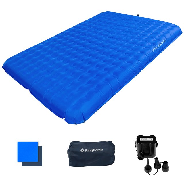 KingCamp Sleeping pad for Camping 6" Thick Camping Mattress 2 Person