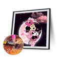 thumbnail image 2 of Cuadros Decorativos 5D bricolaje taladro redondo completo diamante pintura Mickey Mouse Kit decoración del hogar (LP077) Wdftyju de costura negro 4 estilos, 2 of 9