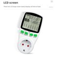 Digital Power Meter Socket EU US UK Plug LCD Voltage Wattmeter Kwh ...