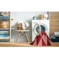 thumbnail image 2 of Ahgly Company Machine Washable Indoor Round Transitional Red Area Rugs, 7' Round, 2 of 7