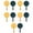 B, variant on Yhmxh Hook,Hangers,Wall Hooks,Coat Rack,Hooks For Hanging Punching Strong Adhesive Hook Wall Coat Hook Multifunctional Household Hook Multifunctional Hat Hanger