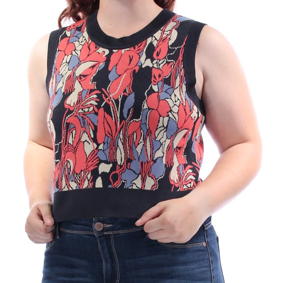 RACHEL ROY $79 Womens New 1556 Navy Crop Top Top XL B B