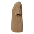 thumbnail image 3 of LAT Adult Unisex Crew Neck Short Sleeve Vintage Wash Jersey T-Shirt, Washed Coyote Brown, L, 3 of 3