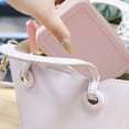 thumbnail image 4 of Huhudde Silicone Makeup Organized Bag for Women Cosmetic Case Toiletry Bag with Handle and Zippered, 4 of 17