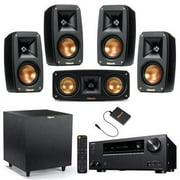 Reference Theater Pack 5.1-Channel Speaker System + Onkyo TX-NR696 7.2-Channel Network A/V Receiver