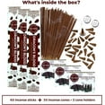 thumbnail image 4 of Dragons Blood Incense Sticks & Incense Cones Combo Pack - 60 Insence-Sticks + 30 Insence Cones - Inscense - Incense Cones Scented - Insents, 4 of 9