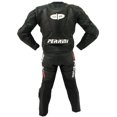 thumbnail image 4 of Shelter 343BK-44 Perrini Fusion Motorcycle Racing Suit Leather Suit, Black - Size 44, 4 of 4