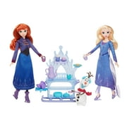 Disney Frozen Olaf Treat Sled Playset with Olaf Doll & 15+ Winter Festival Accessories,
