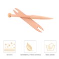 thumbnail image 6 of Yuanmiaoke Weaving Shuttle Set Wooden Crochet Knitting Rod DIY Knitted Crafts Tool for Sweater Scarf Tapestry, 6 of 10