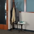 thumbnail image 6 of Niche Mia Bentwood Round Accent Side Table- Mocha Walnut Beige, 6 of 6