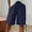 *Dark Blue, variant on Women's Drawstring Elastic High Waist Side Tie Hem Shorts with Pockets,Loose Fit Casual Bermuda Shorts Army Green,Women's Plus XL