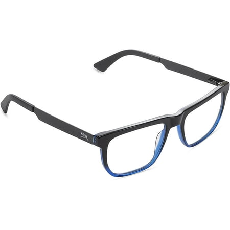 HYPERX STEALTH MED/LARGE SHINY BLACK / BLUE GAMING EYEWEAR