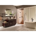 thumbnail image 4 of Delta Corner 9.13"W x 10.26"D Wall Shelf With Assist Bar, Chrome, 4 of 6