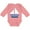Mauve, variant on Inktastic Sailboat Nautical Sailing Boys or Girls Long Sleeve Baby Bodysuit