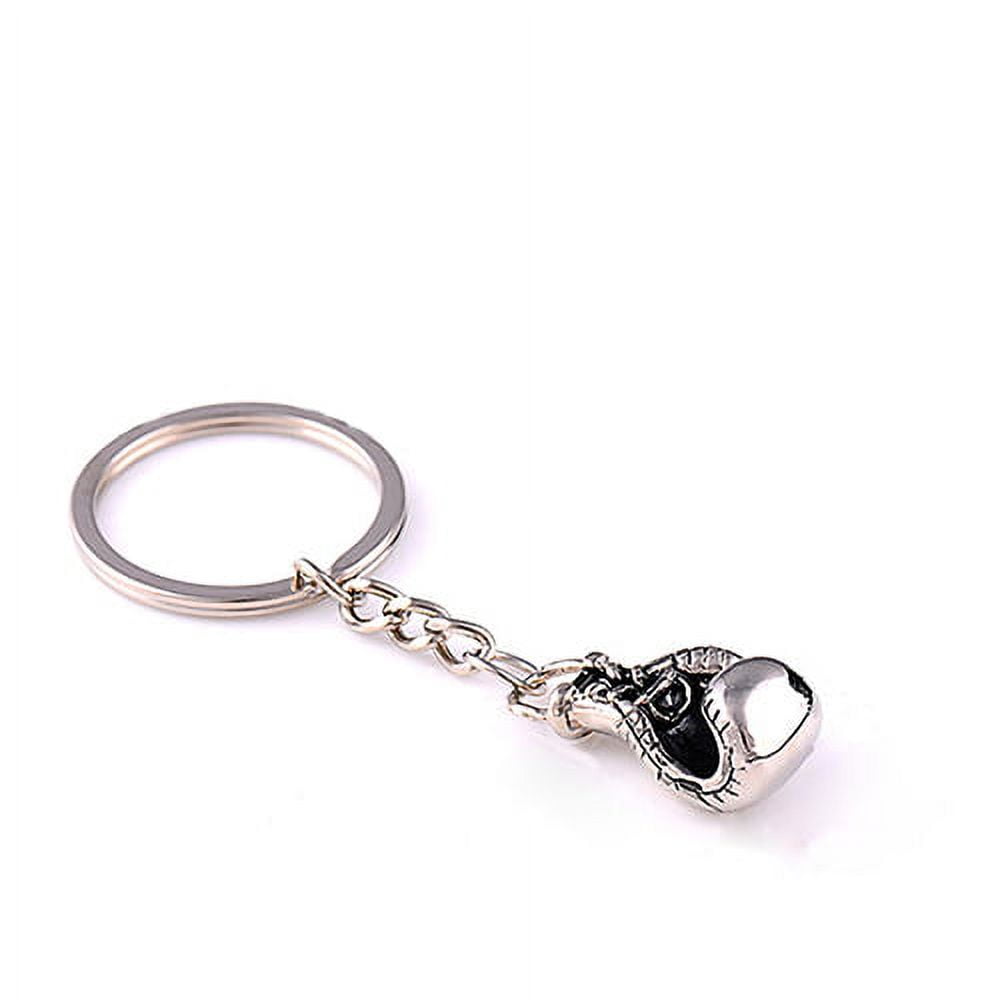 Westmon Works Mexico Boxing Gloves Keychain - Acrylic Key Fob With Metal Ring, Made In USA, 2x2 Inches - View #5