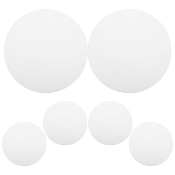 ColoMX 6pcs Difusor de luz plana Material de iluminación empotrada ACCESORIOS