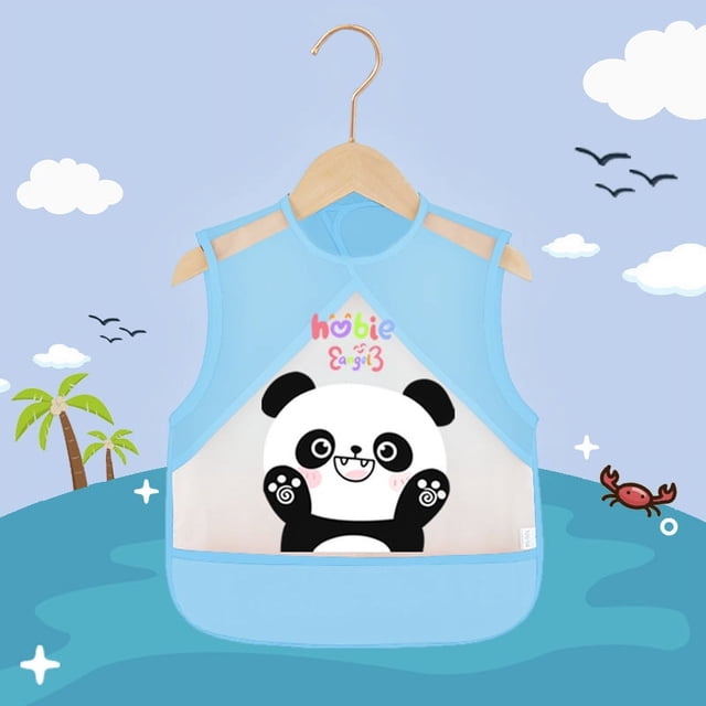 Mono de verano para niños, baberos para comer para bebés, delantal impermeable antisuciedad para niños, ropa protectora sin mangas para hombres y mujeres para bebés
