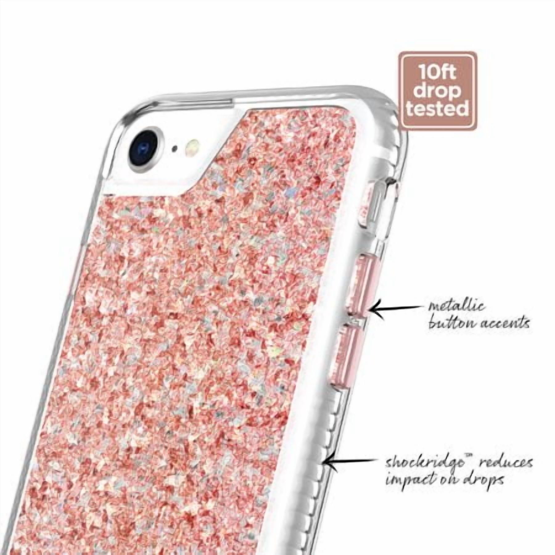 Protective And Pretty Fleck Pink Case Made For iPhone 11 Pro Max