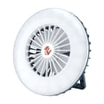 thumbnail image 4 of Camping Fan con luz LED Luz de campamento con gancho 2 en 1 para acampar de senderismo, 4 of 4