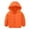 311# Orange, variant on oqasdz Girls Coats Children Long Sleeve Solid Color Quilted Hooded Warm Down Outerwear Lightweight Fall Winter Top Coat Outwear Size 2 Y-3 Y