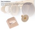 thumbnail image 4 of Handbag Feet Spike Rivet, Screw Back Rivet Button Slick Finish 30 Sets Easy Installation Zinc Alloy for Bags, 4 of 7