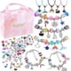 thumbnail image 1 of Kit Para Hacer Pulseras Para Niñas De 93 Piezas,Kit de manualidades para hacer pulseras de cuentas para niñas,Exquisita caja de almacenamiento,Regalos de Navidad (Juego de 93 piezas), 1 of 3