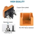 thumbnail image 4 of Marine Battery Switch, Easy To Mount Battery Switch Selector 300A  for RV Yacht, 4 of 7