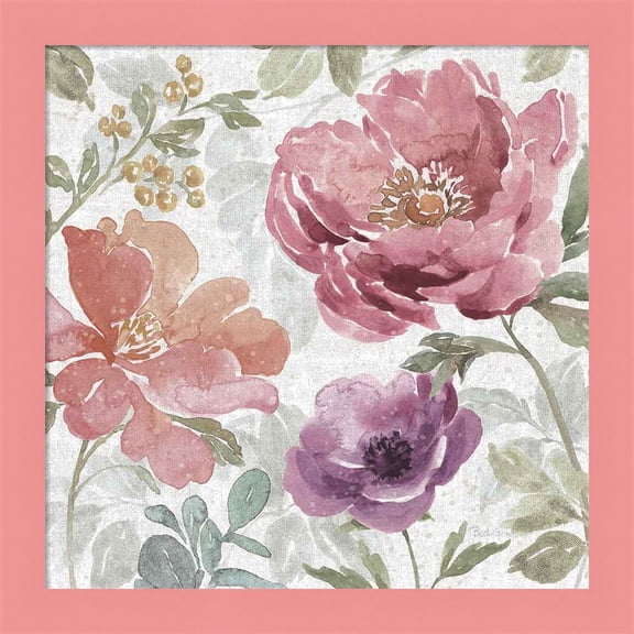 Great Art Now Springtime Bloom III Dark by Beth Grove, Framed Wall Art, 14W x 14H