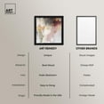 thumbnail image 6 of Painterly Energy Shadowbox Print Neutral Abstract Art by Art Remedy, Black Frame, 20 x 20, 6 of 7